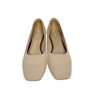 Vivaia Melody Square Toe Block Heel Pumps Size 9.5